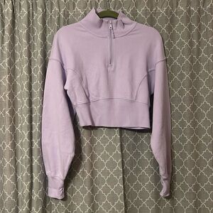 Aerie Cropped Quarterzip